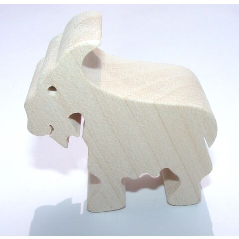 Fauna Wooden animal goat
