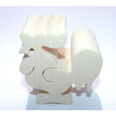 Fauna Wooden pet rooster