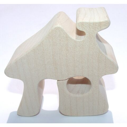 Fauna Wooden house natural